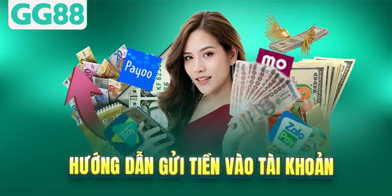 Hướng dẫn nạp tiền GG88 chi tiết